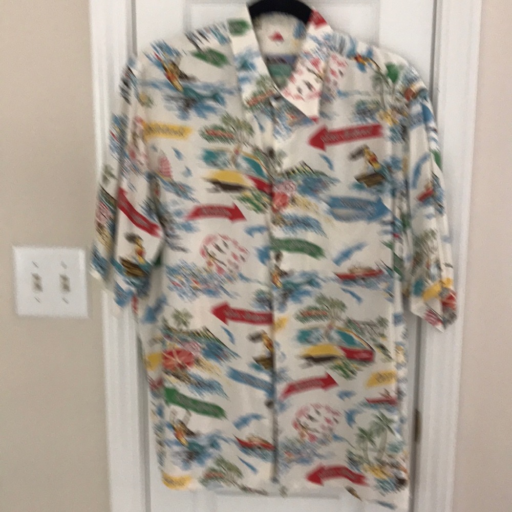 Reyn Spooner Men’s Hawaiian Shirt, Size M